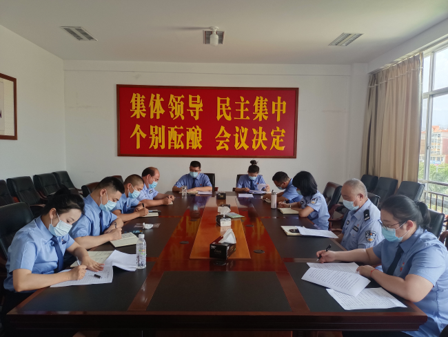 加強(qiáng)作風(fēng)建設(shè) 優(yōu)化營(yíng)商環(huán)境——盈江縣人民檢察院黨支部開(kāi)展專題黨日活動(dòng)